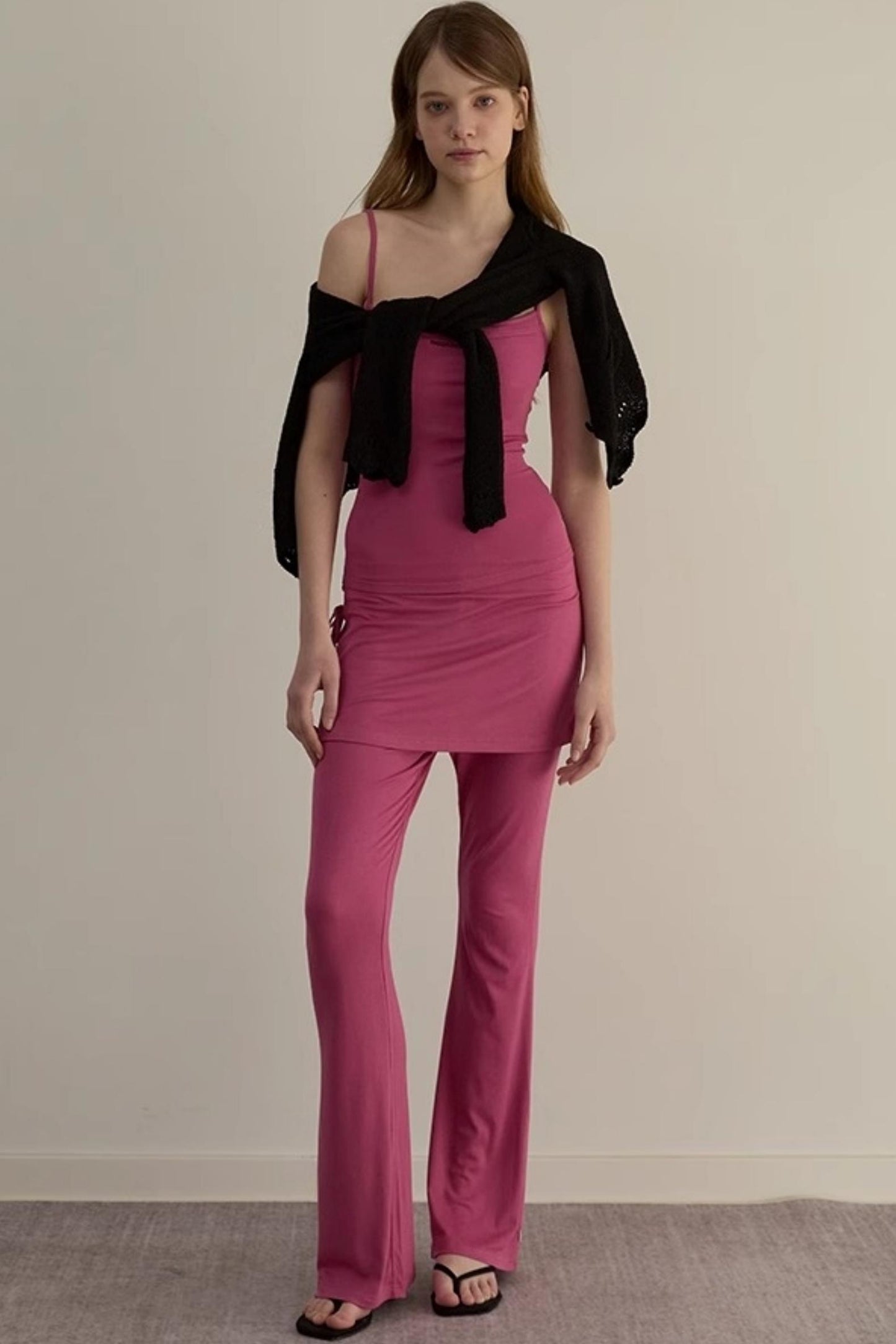 Summer Rhinestone Camisole & Pants Set