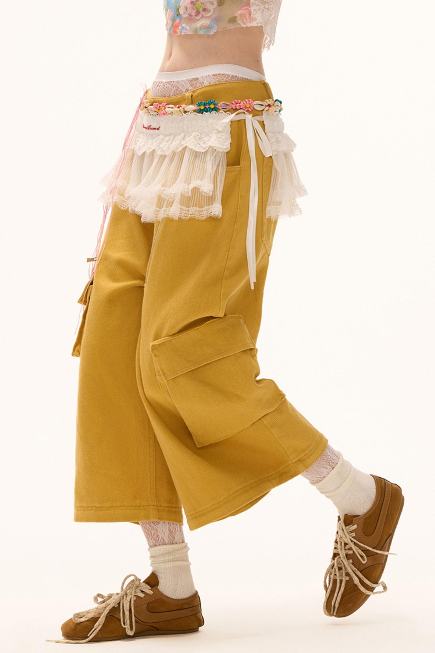 Yellow Summer Work Pants