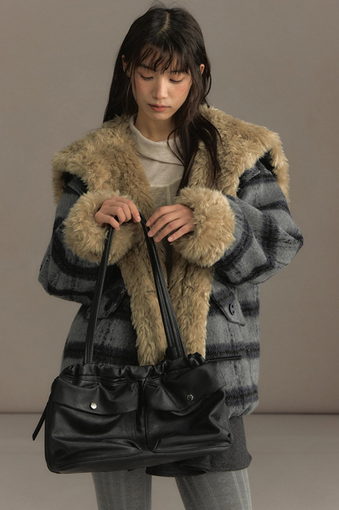 Sea Painter Navy Plaid Jacket