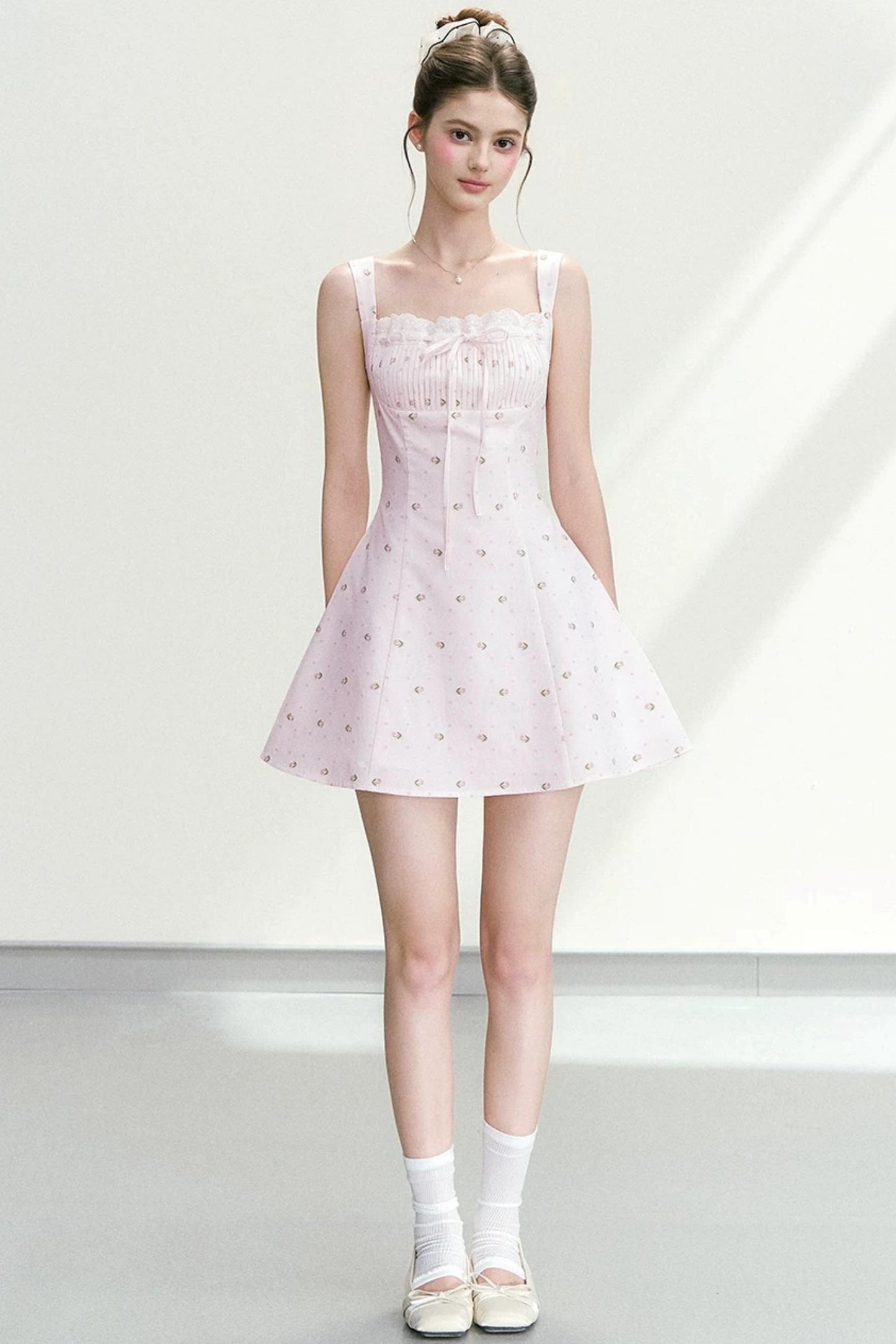 Elegant Floral A-Line Dress