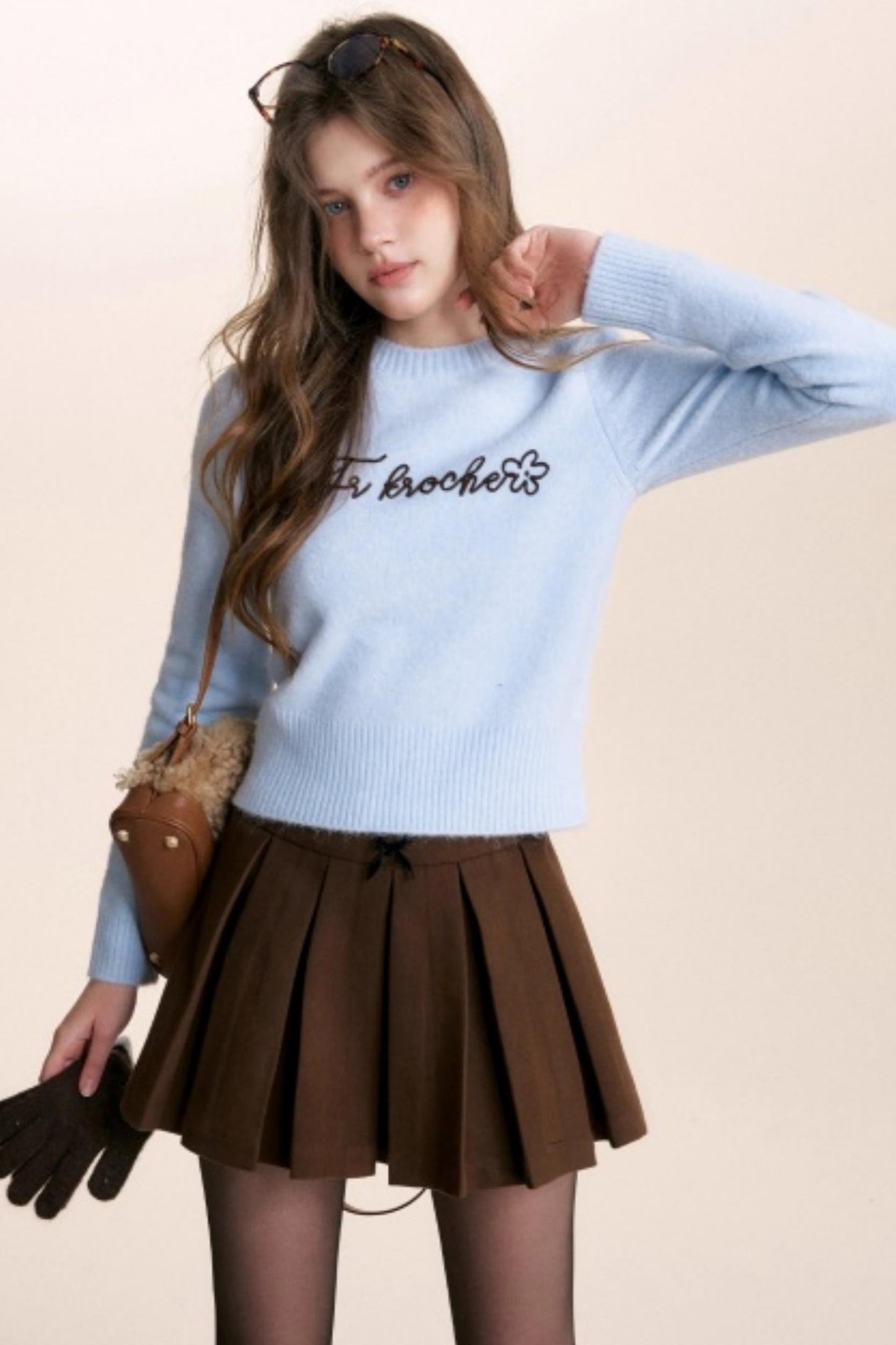Sea Salt Wool Ribbon Sweater
