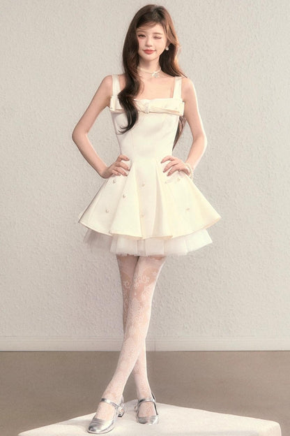 Blue Stars Beaded Dress