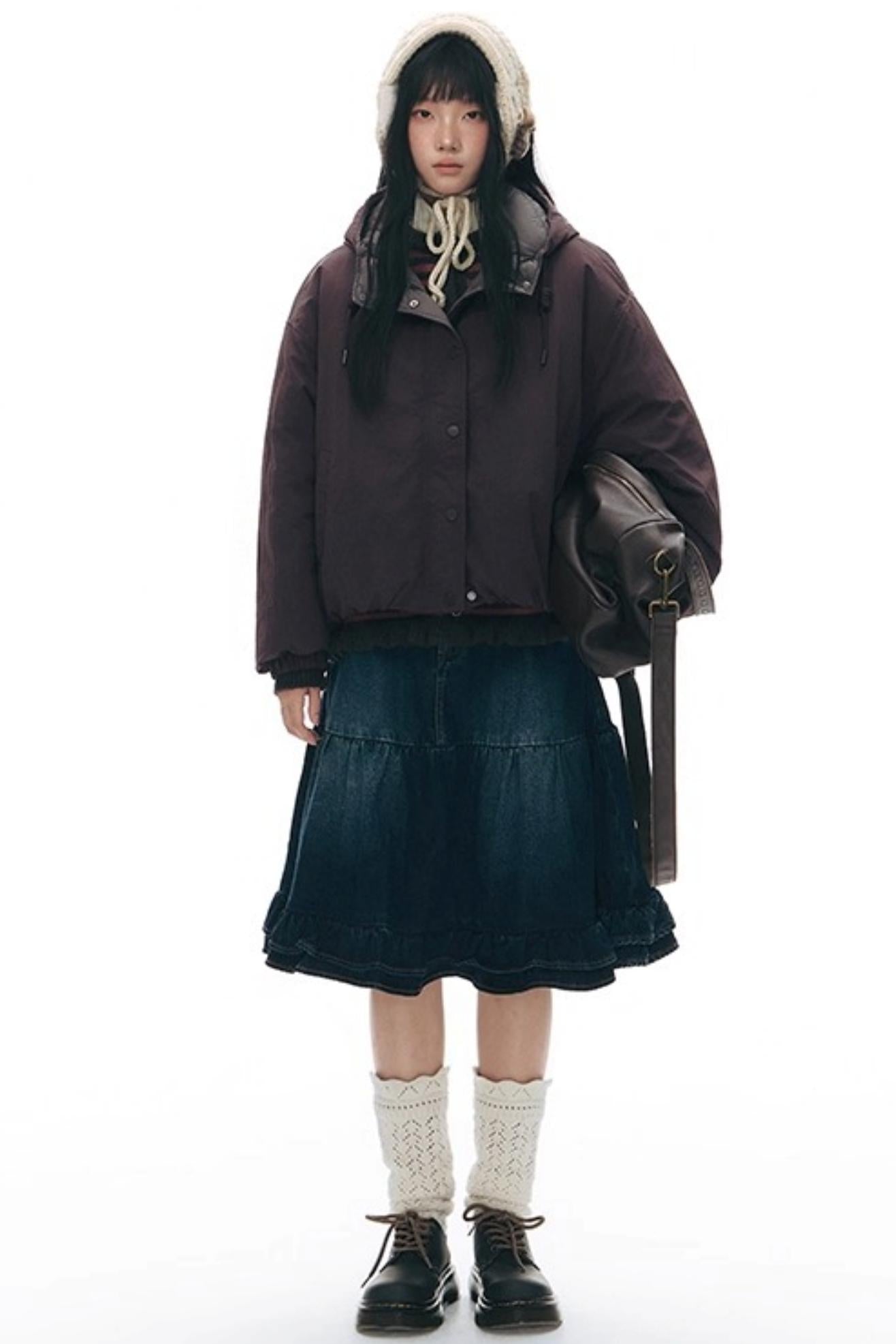 Vintage Striped Sweater Cardigan