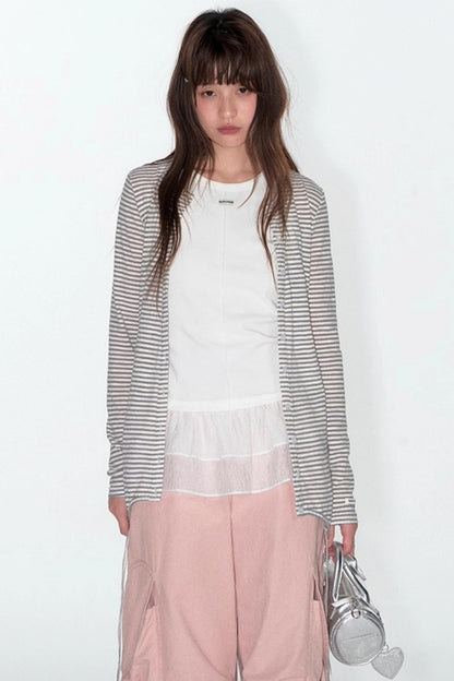 Detachable Lace Stitched Tank Top