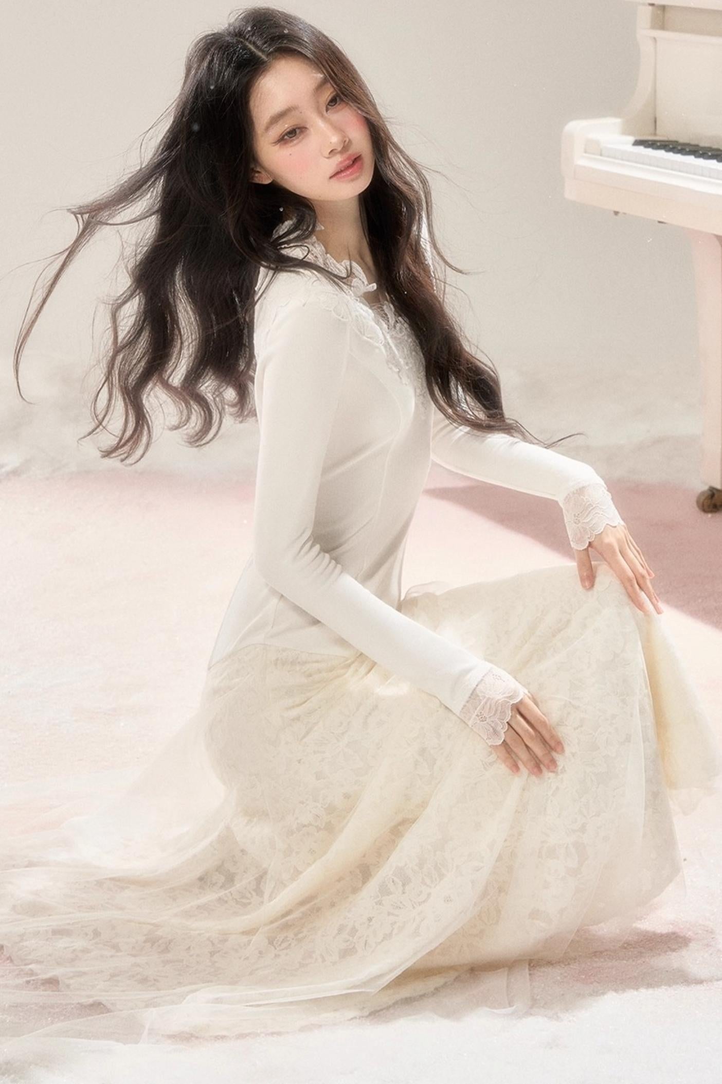 Lace Moonlight Mermaid Dress