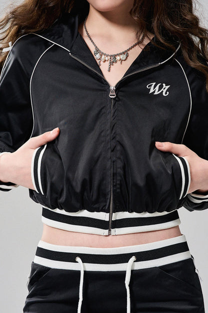 Butterfly Bow Jacket & Half Skirt Set-Up