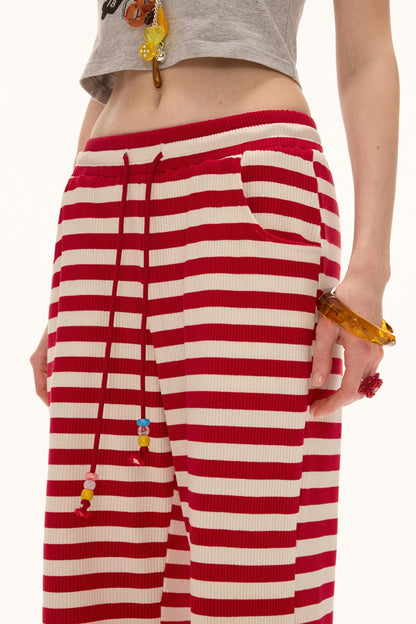 Summer Pink Wide Leg Pants