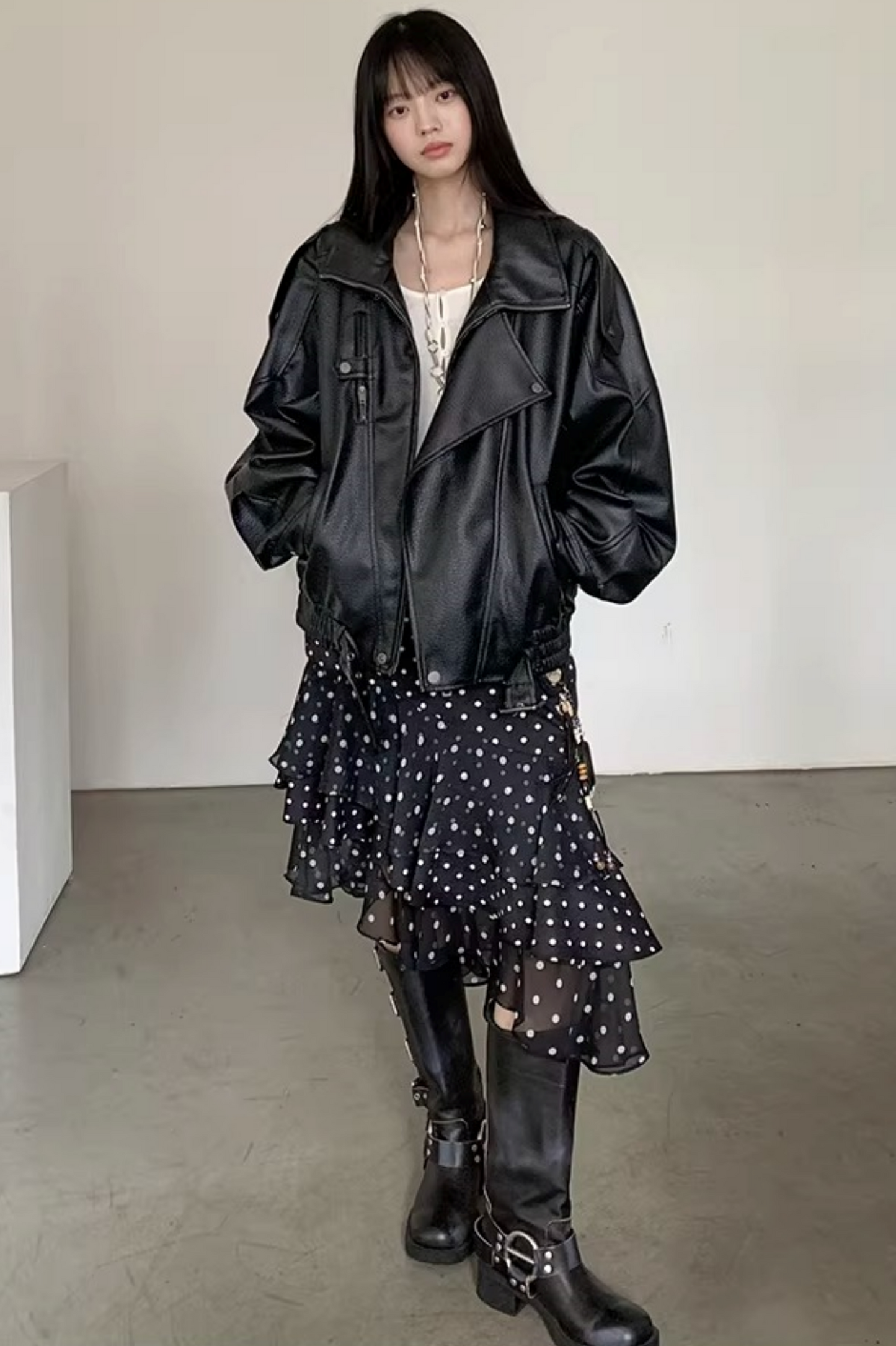 Dreamy Polka Dot Skirt