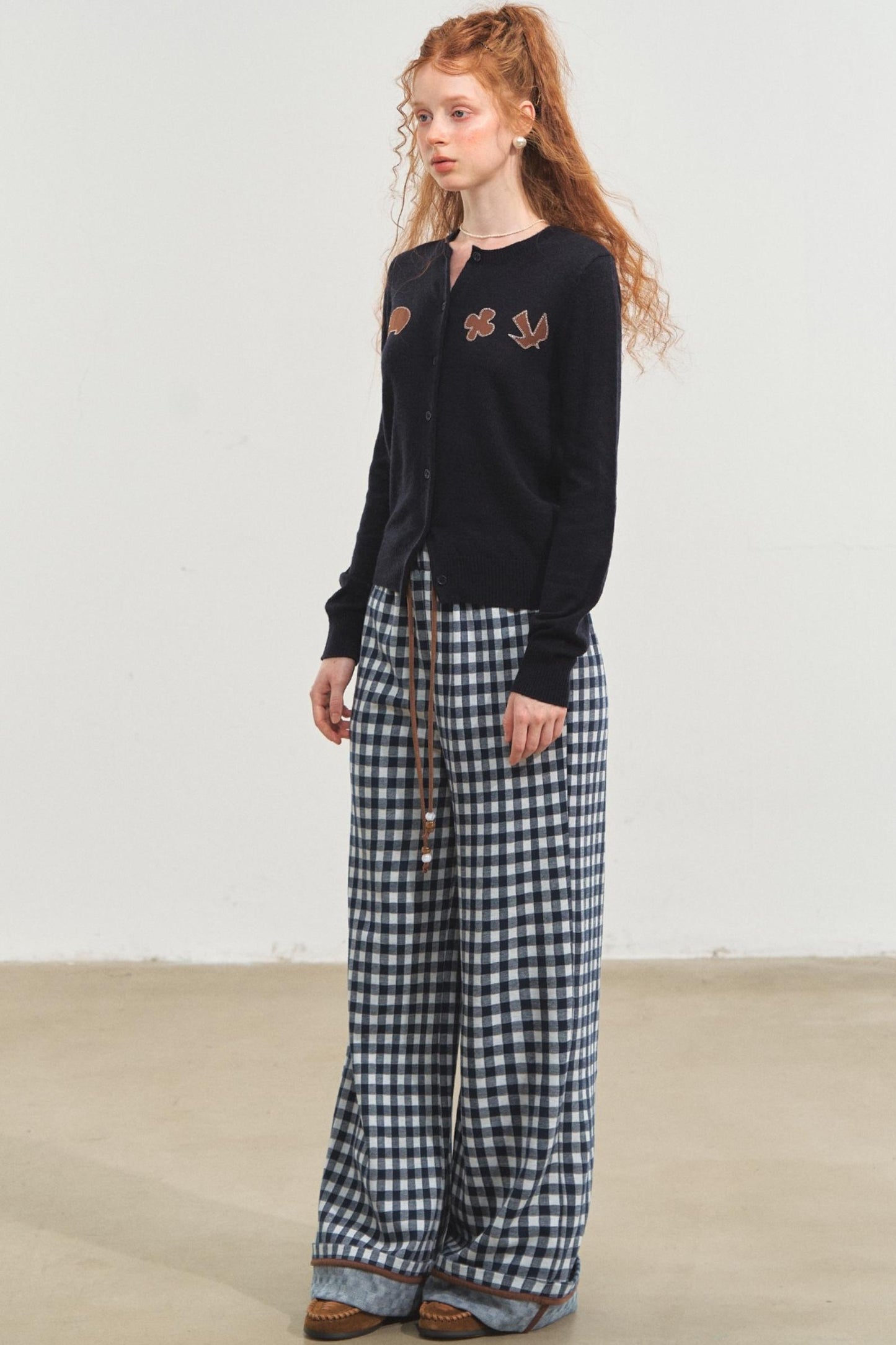 Fun Patch Embroidered Cardigan