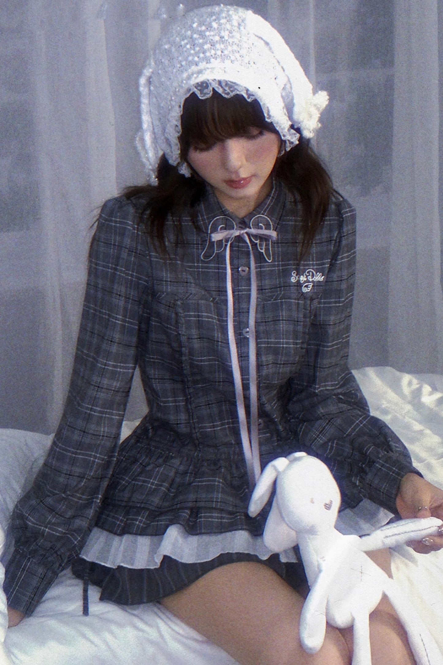 Whisper Long-Sleeved Dress Set-Up