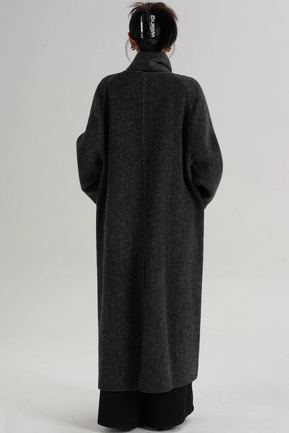 Reversible Woolen Wool Coat