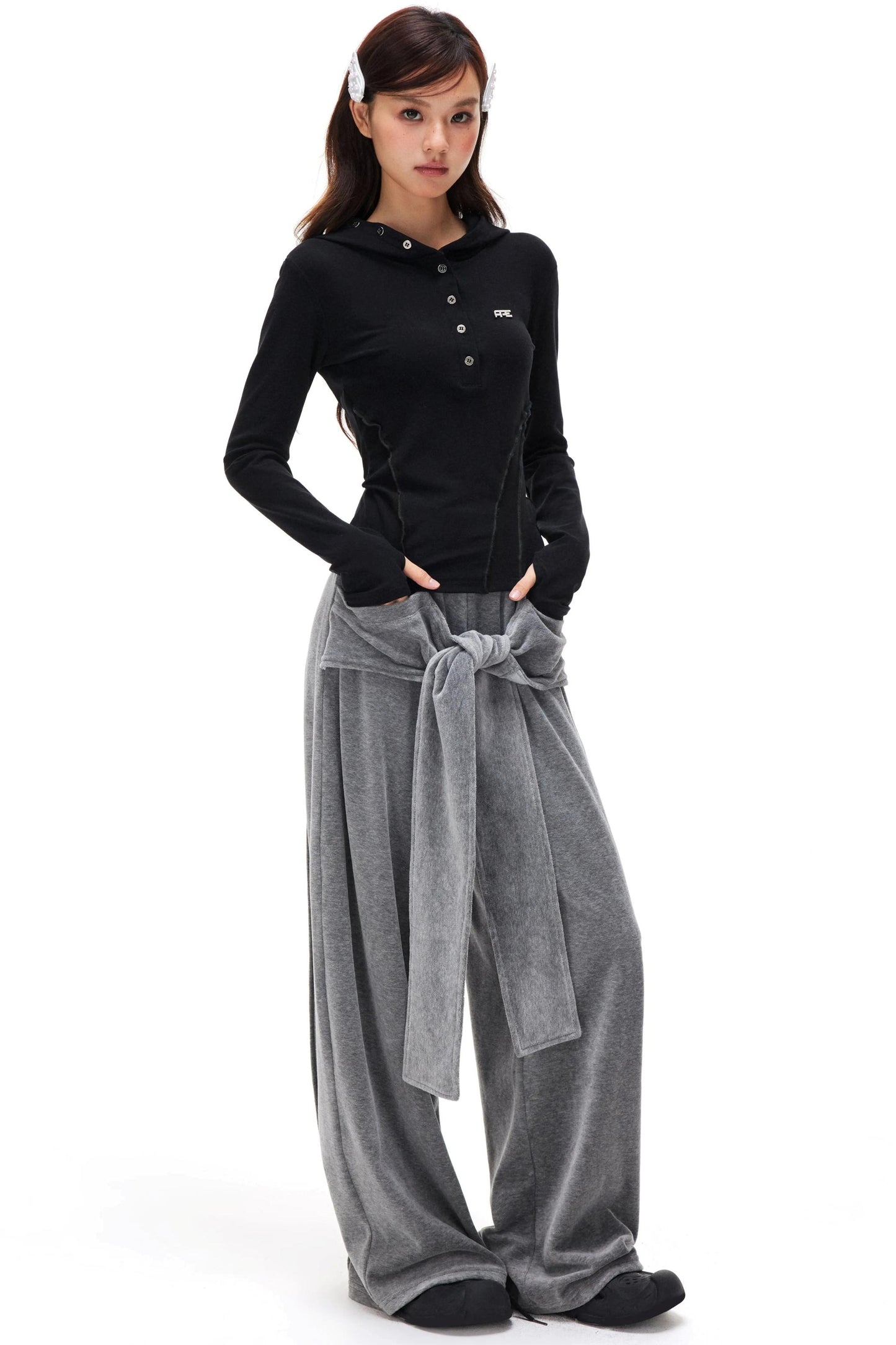 Lyocell Tencel Hooded Top