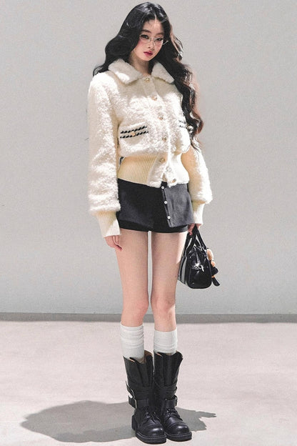 Wool Padded Winter Coat