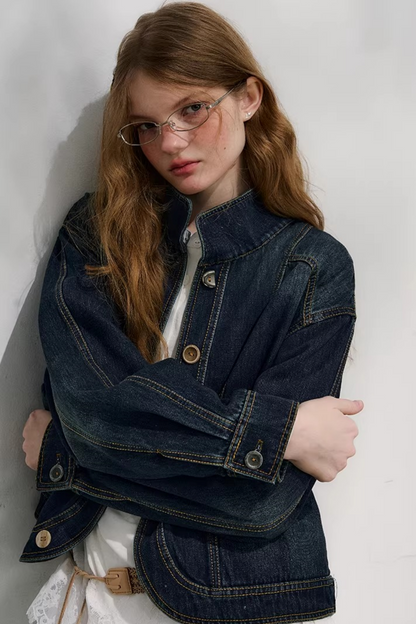 Youlan 데님 재킷