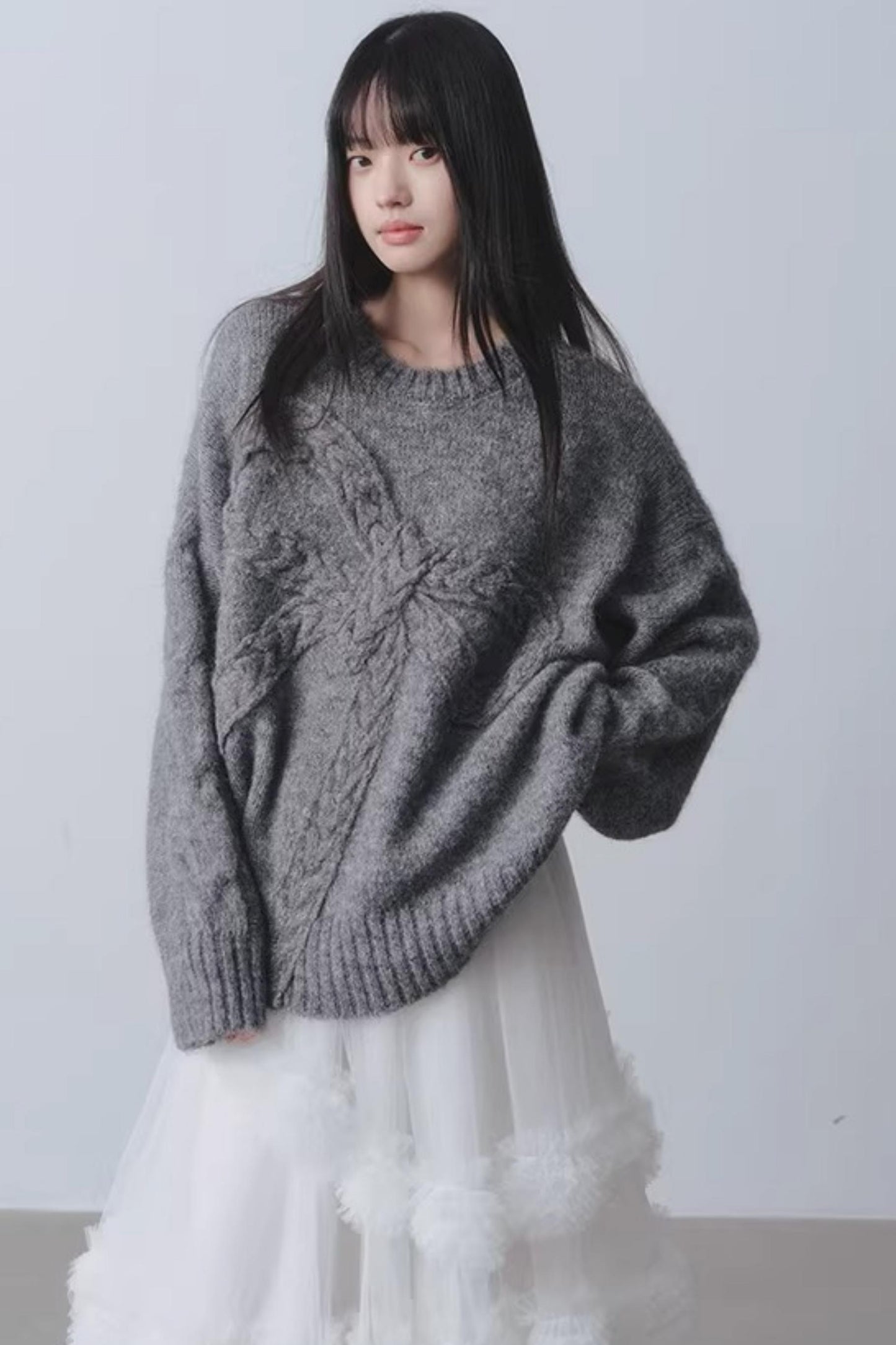 Winter Gift Bow Sweater