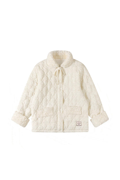 Women's Vintage Lapel Lambswool Jacket