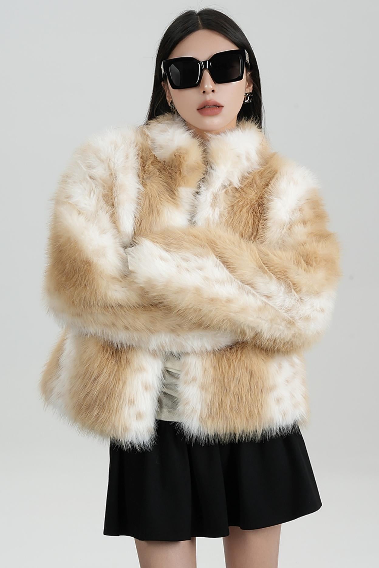 Eco-Friendly Wool Fur Jacket