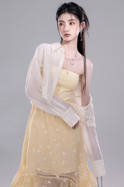 Lux Floral Knit Dress