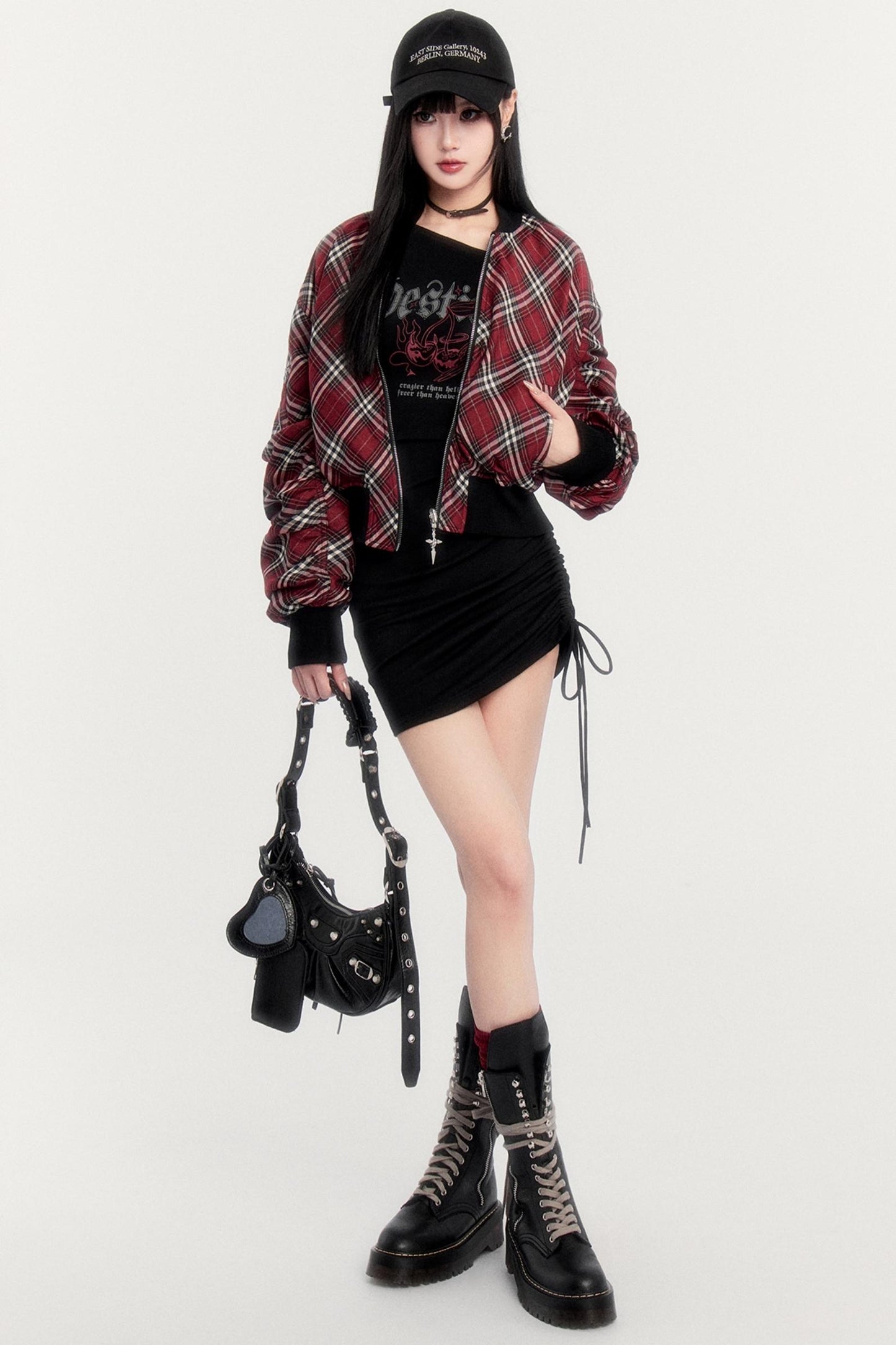 Reversible Plaid Plush Jacket