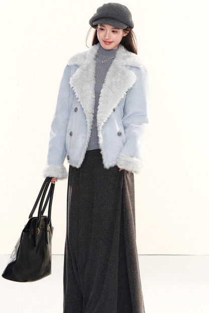 Elegant Knitted A-Line Skirt