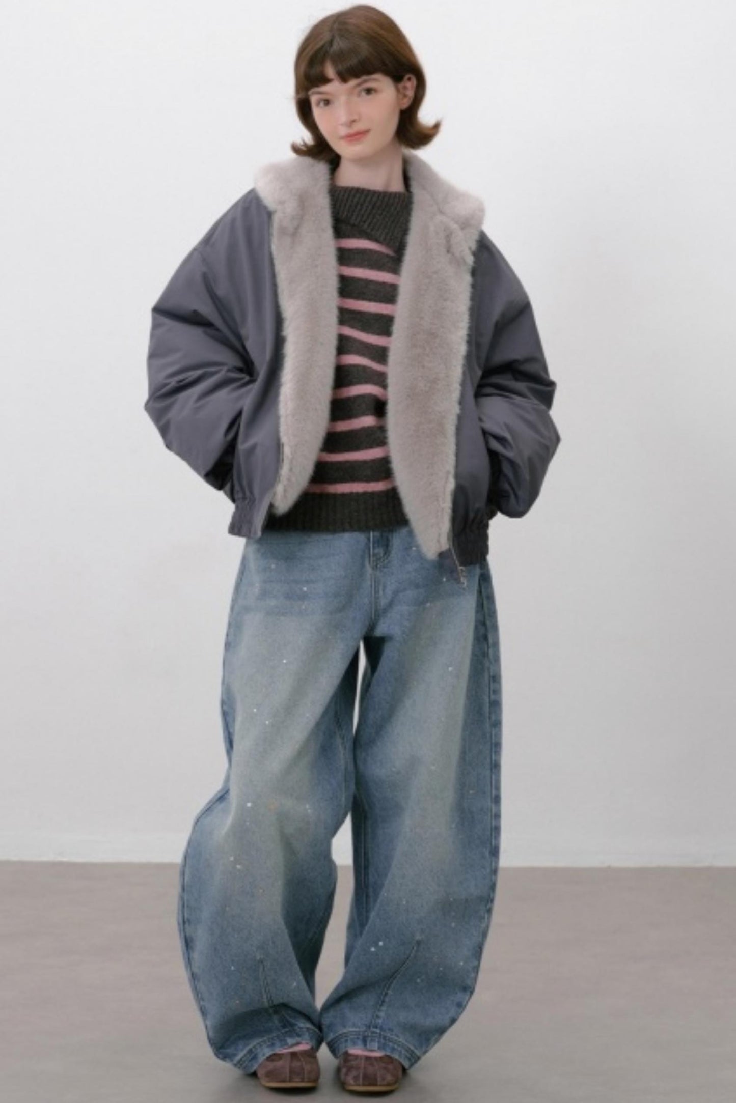 Fleece Padded Windproof Jacket