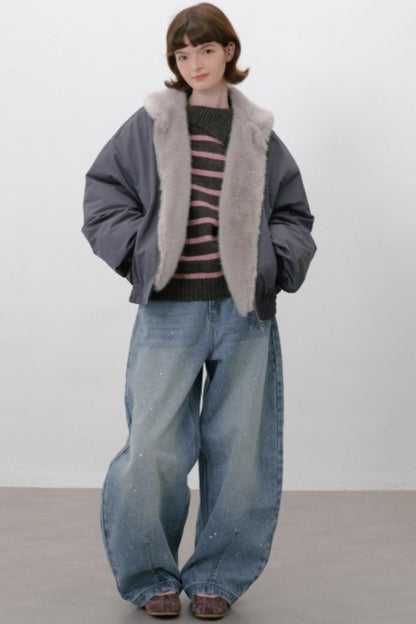 Fleece Padded Windproof Jacket