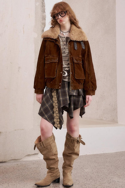 New Fall A-Line Short Skirt