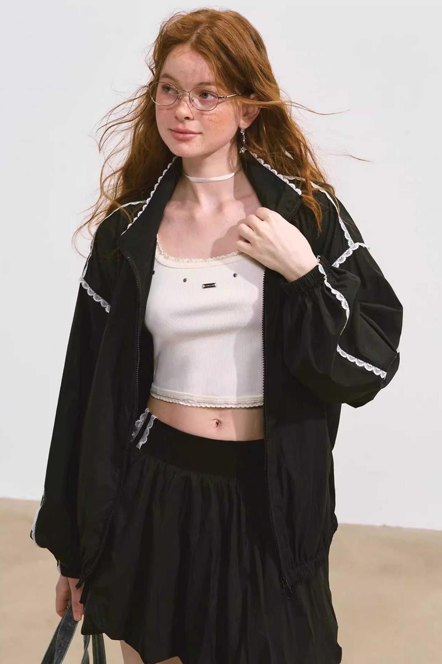 Casual Sun Protection Jacket & Skirt Set-Up