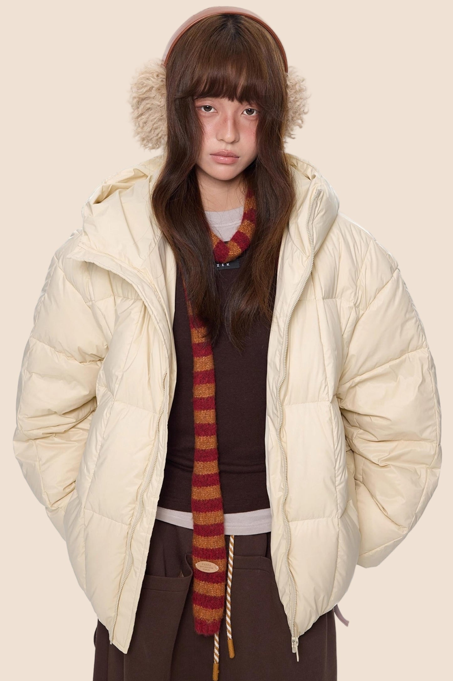 Loose Fit Down Jacket