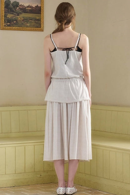 Coconut Grove Pleated Slacks Set-Up