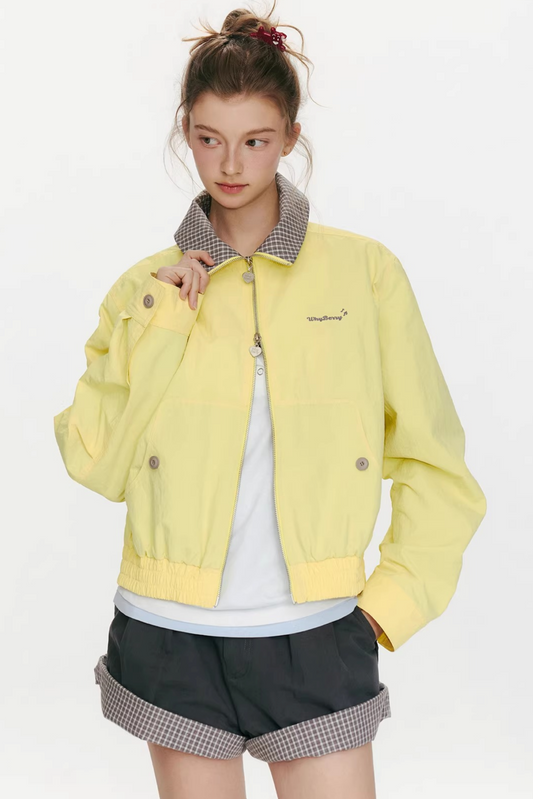 Green Melody Plaid Jacket