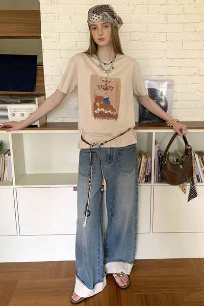 Fashion Personality Soft Bear T-Shirt