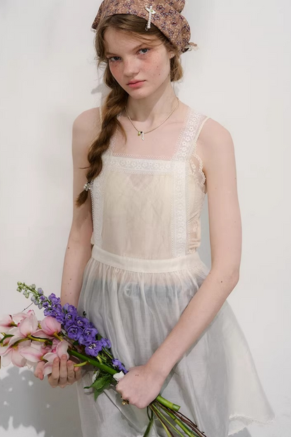 Lace Mist Garden Skirt