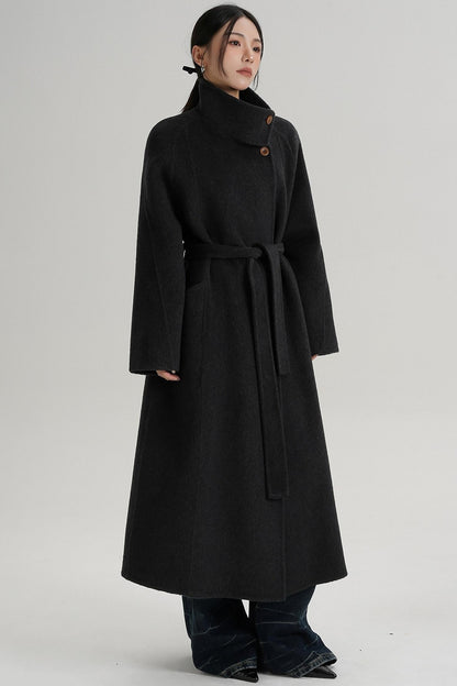 Stand-Up Wool Jacket