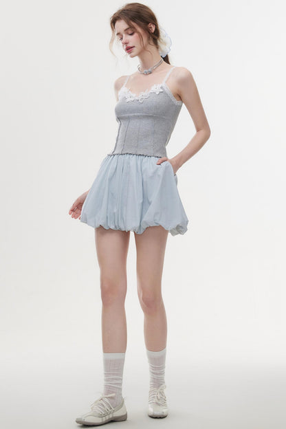 Elegant Fluff A-Line Skirt