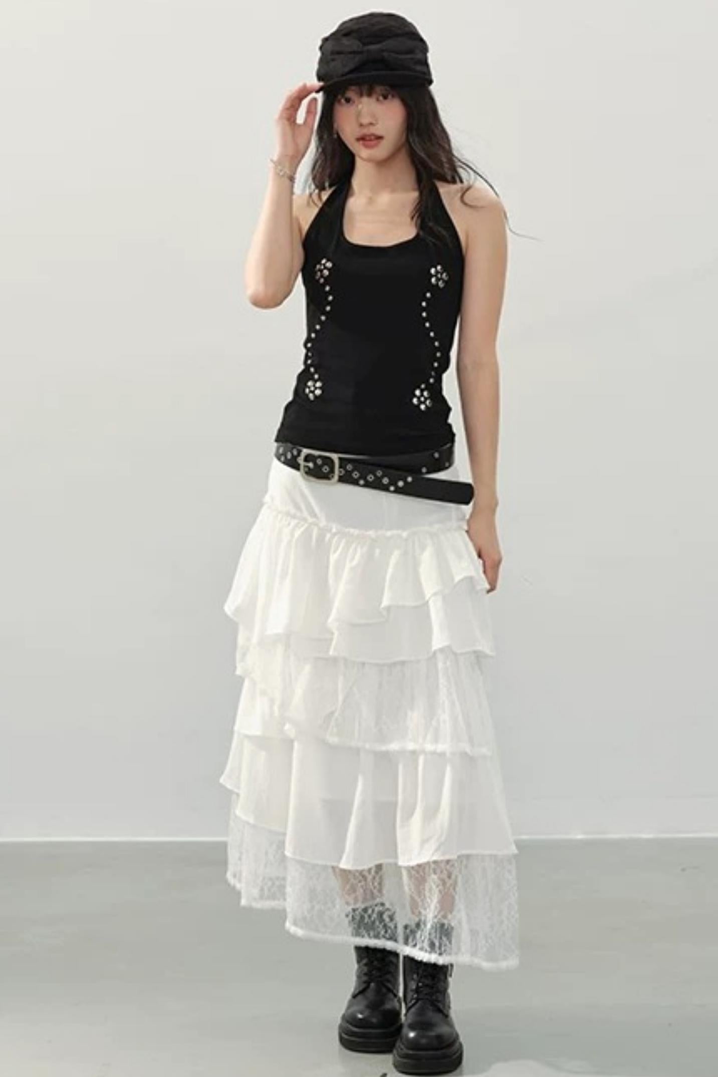 Jupe en dentelle Snow Rebel