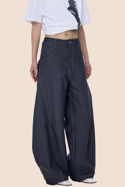 Lazy Wide-Leg Jeans