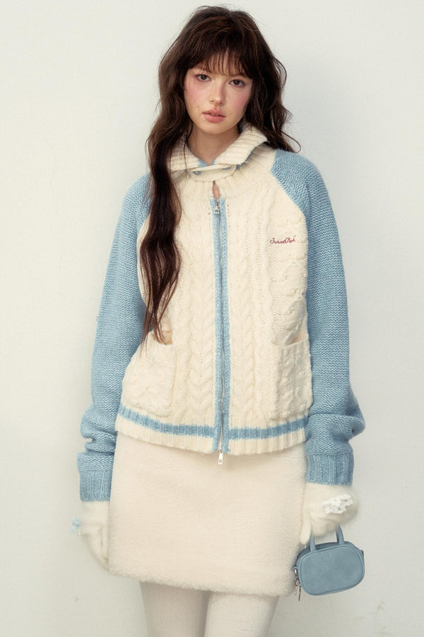 Retro Christmas Baseball Jacket