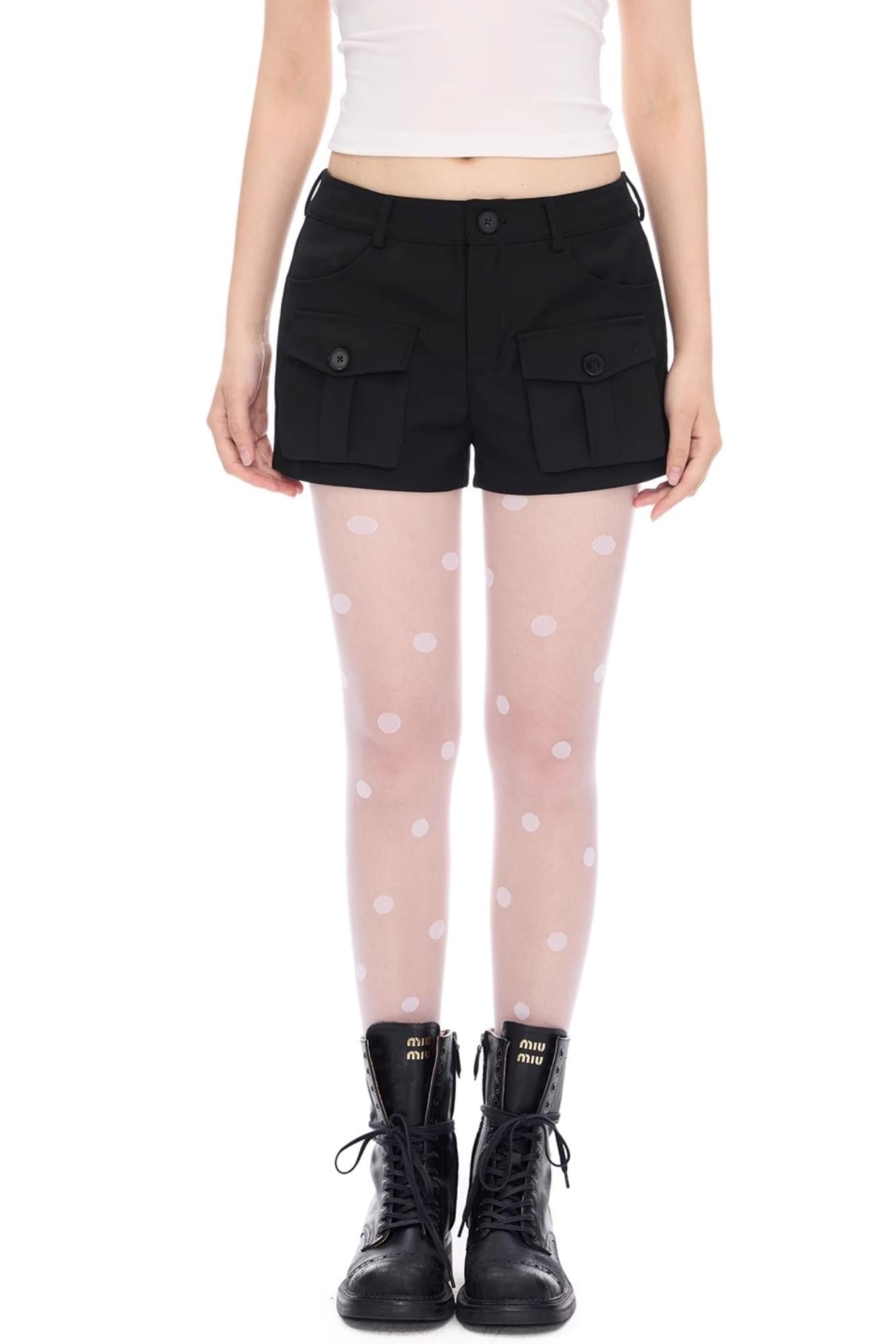 Bamboo A-Line Work Shorts