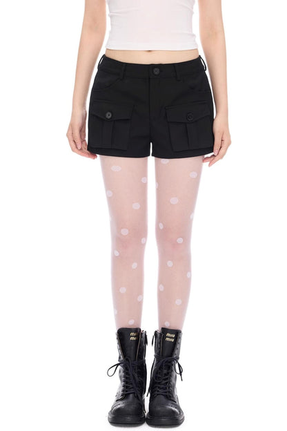 Bamboo A-Line Work Shorts