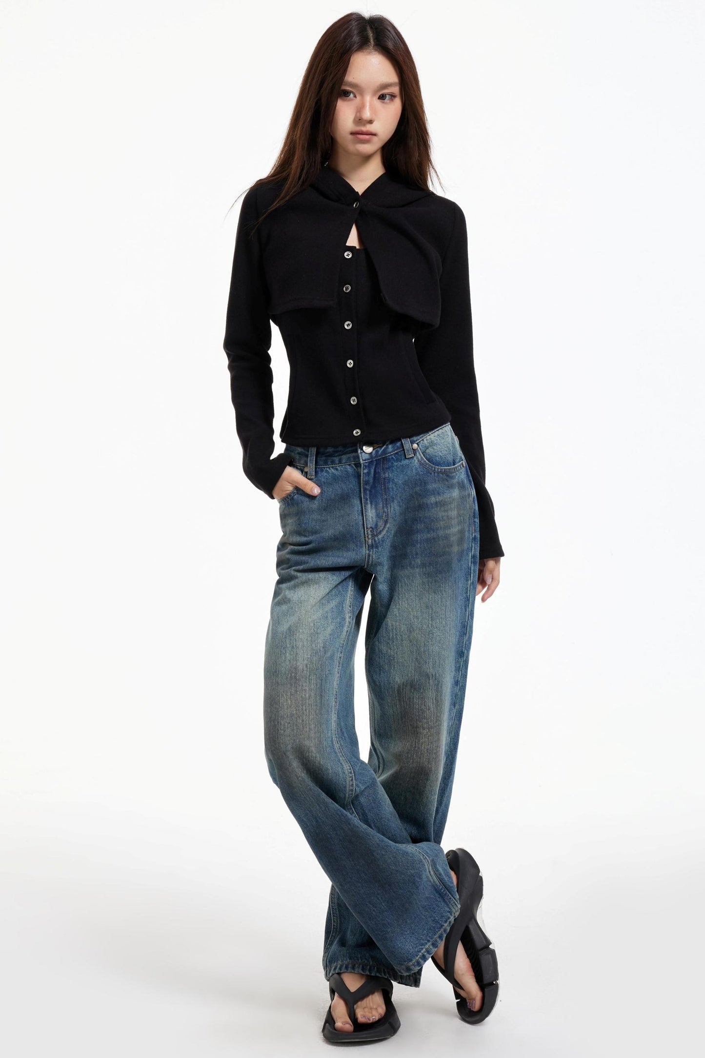 Slim Vintage Pocket Trousers
