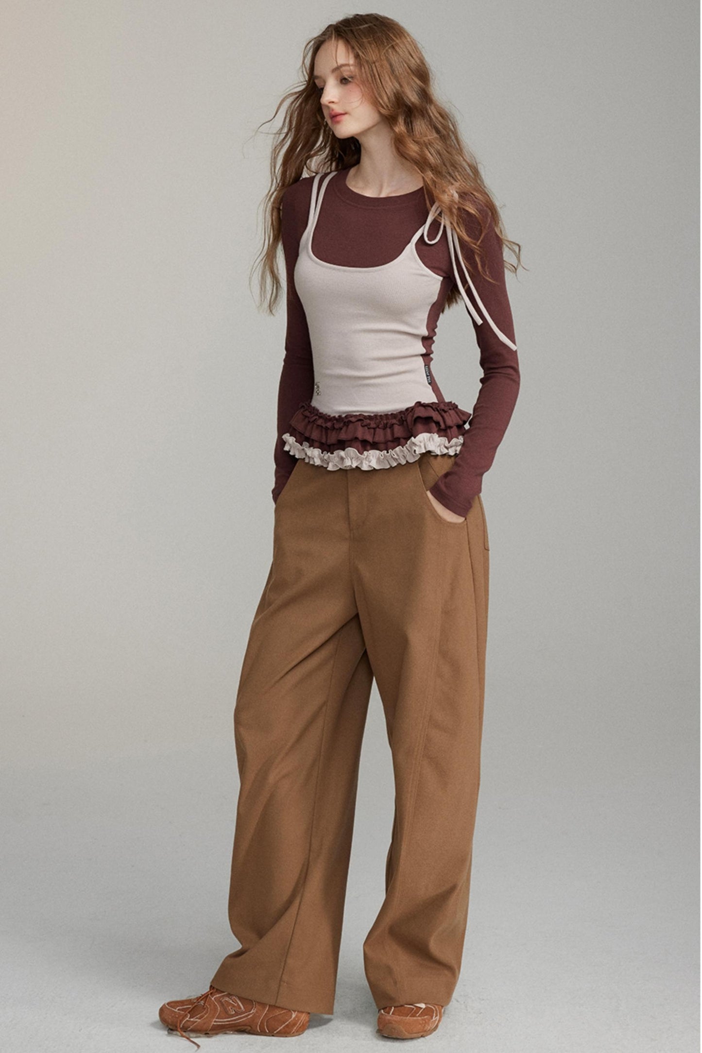 Versatile Loose Fit Trousers