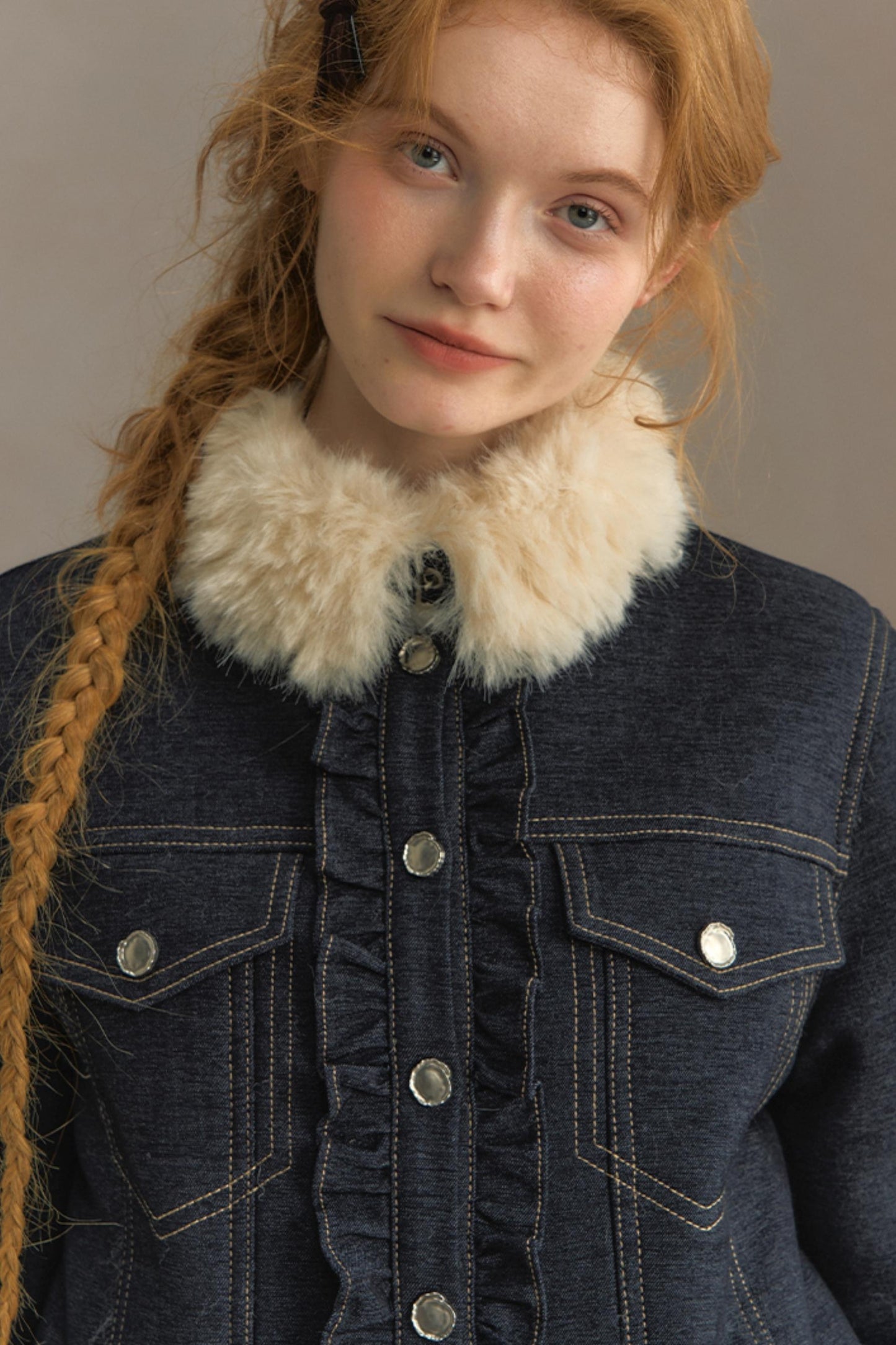 Winter Lace Fleece Jacket