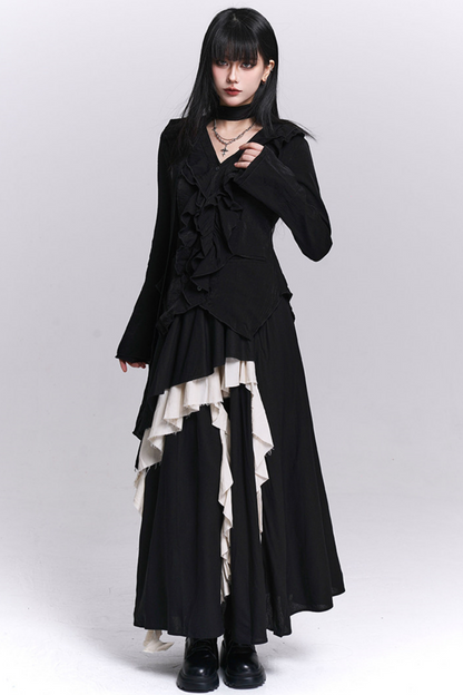 Black Ghostly Top Set