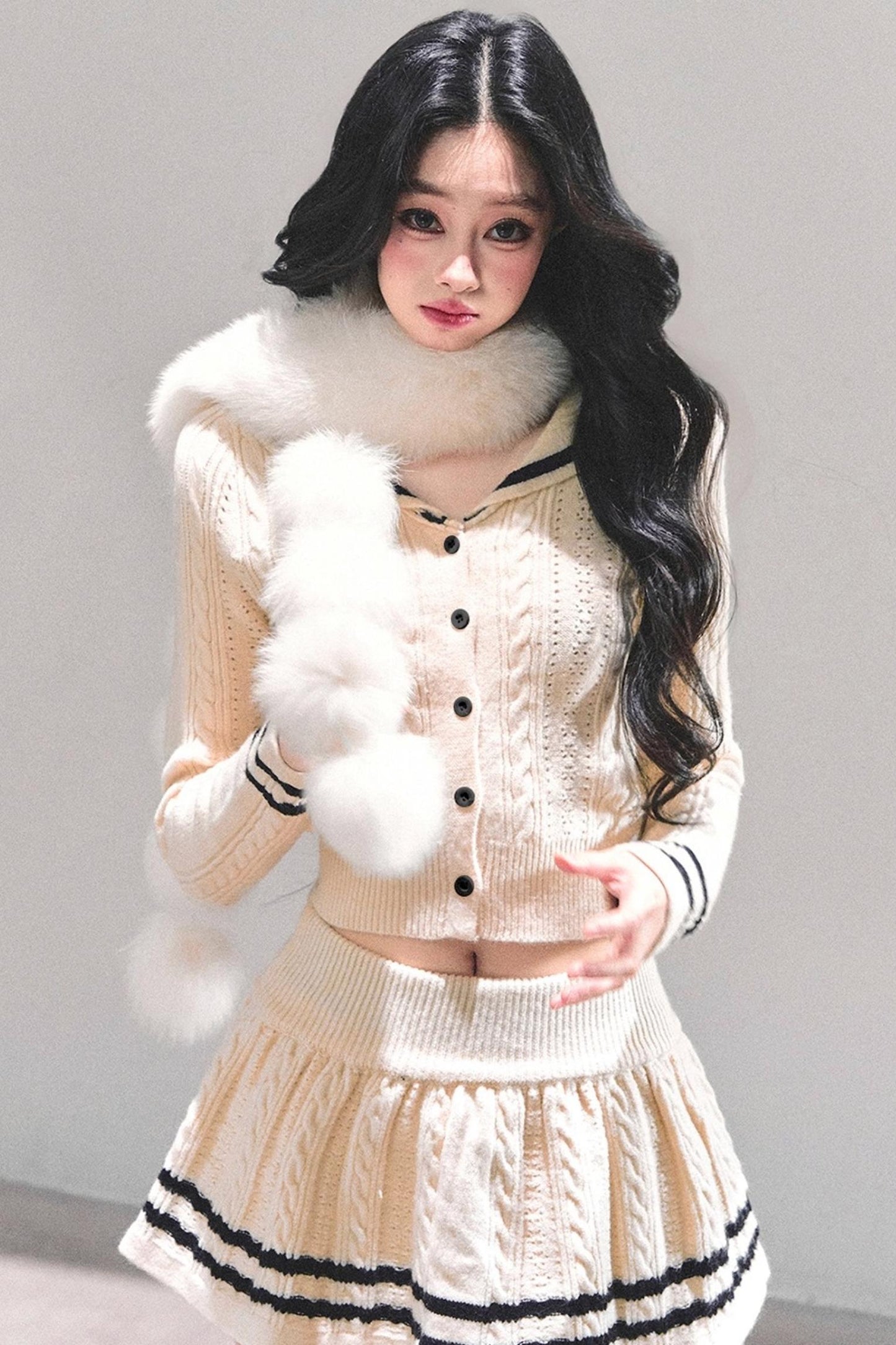 Whispers Knit Sweater Set-Up