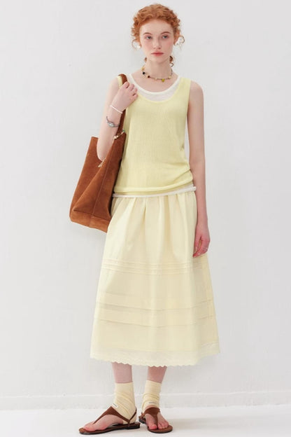 Colorblock Lightweight Tank Top