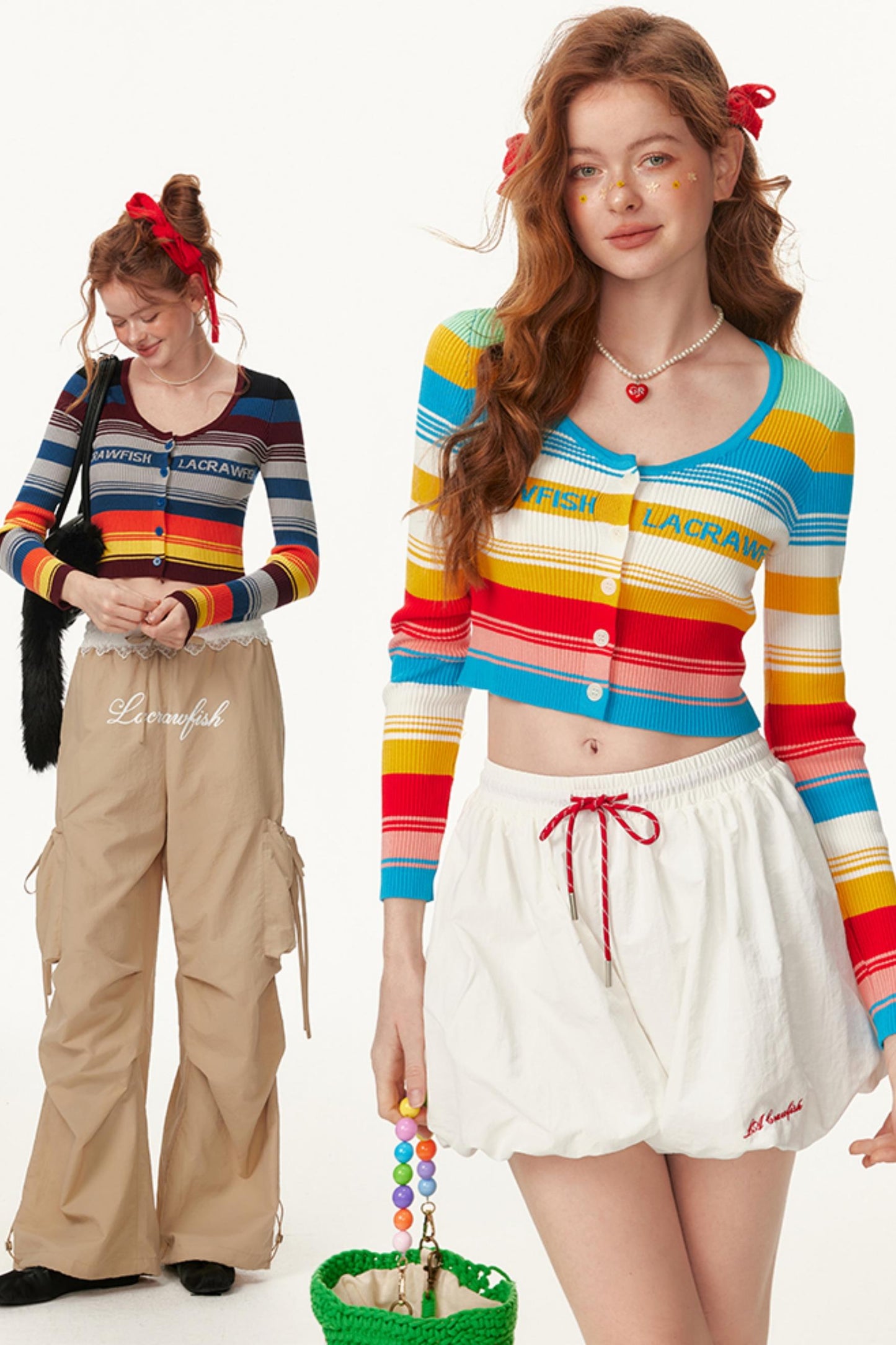 Rainbow Knit Sweater