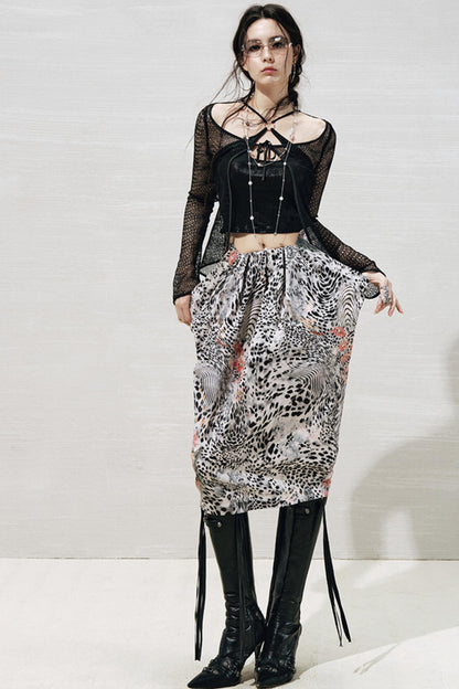 Lace Metallic Cardigan Set