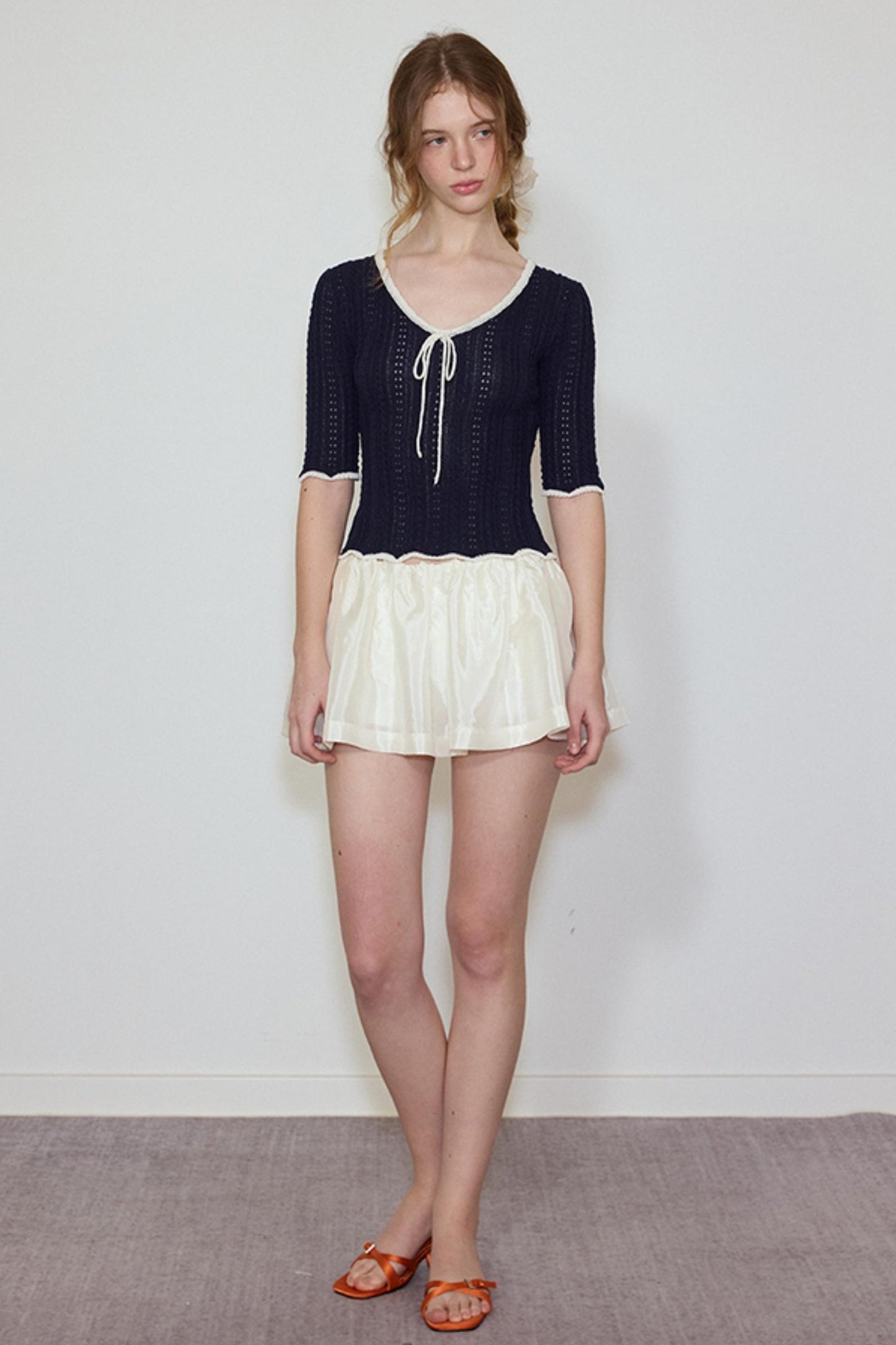 Soft Glow Hooded Jacket & Skirt Set-Up