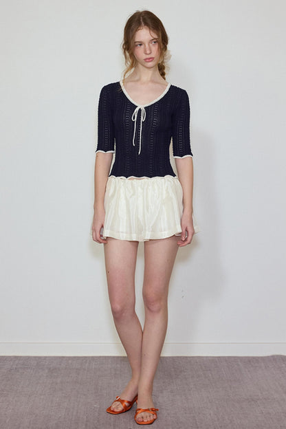 Soft Glow Hooded Jacket & Skirt Set-Up